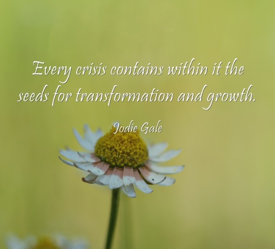 Quote: Every crisis contains within it the seeds for 