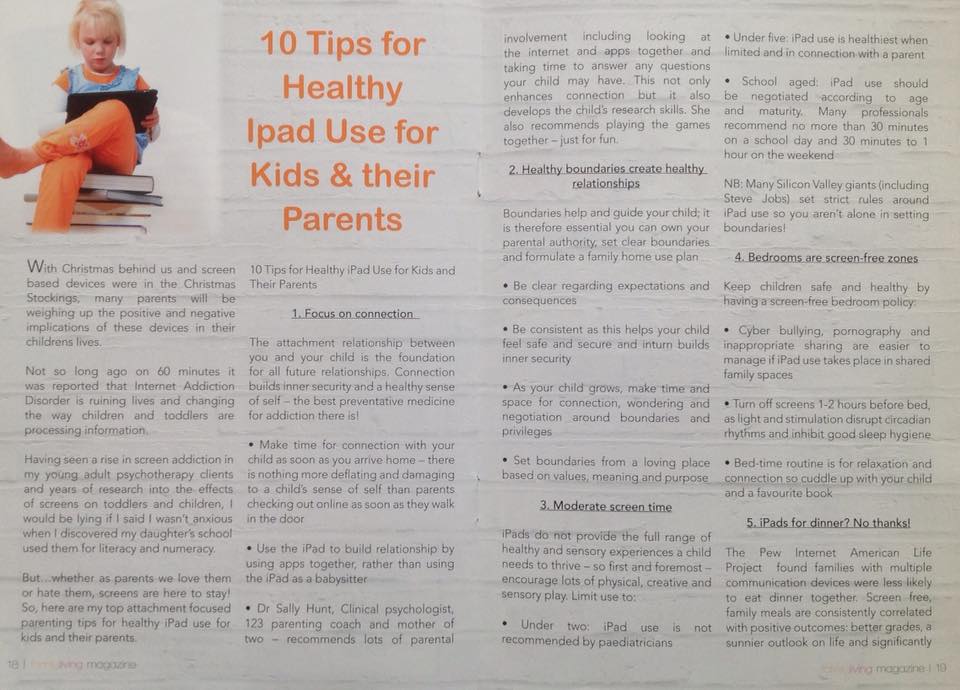 families using ipads